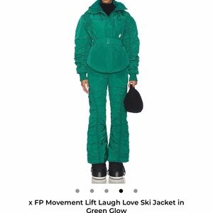 FP Movement Green Glow Ski Suit